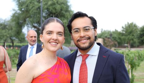  Ximena Galeazi y David Galván .