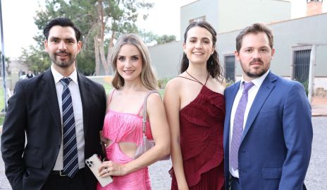  Hector D’Argence, Cecilia Desouches, Pamela Zertuche y Jorge Meade.