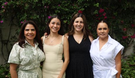  Ana Borunda, Daniela Borunda, Marijó Raymond y Laura Acosta.