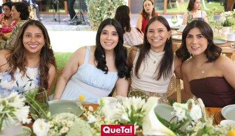  Nora Padrón, Zaya Gómez, Sofía Martínez y Camila Villarreal.