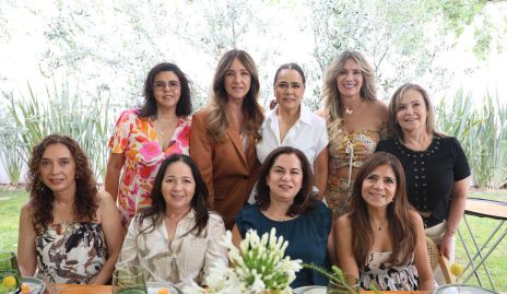  Patricia Valadés, Claudia Toledo, Laura Acosta, Verónica Payán, Ingrid Pérez, Betilú Sánchez, Claudia Álvarez, Claudia Ávila y Claudia de los Santos.