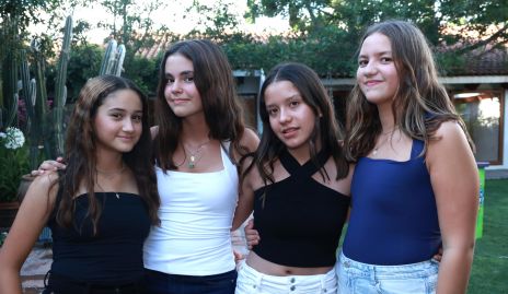  Arantza Calzada, Xaviera Lebrija,  Elena Villegas y Victoria Pierdant.
