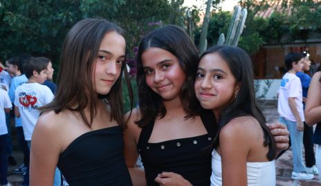  Camila, Ana José y Marina.