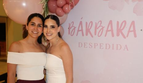  Daniela González y Bárbara González.
