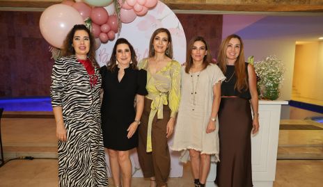  Beatriz Canseco, Marisol Hernández, Carmina Reynoso, Fabiola Valdés y Grace Alcalde.