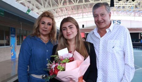  Claudia García, Isabel Rosel y  Jorge Rosel.