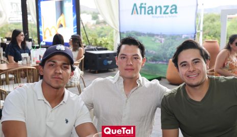  Diego Méndez, Estanislao Hernández y Héctor Ramos.