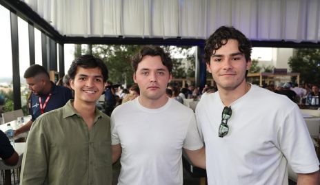  Mateo Ruelas, Rafael Carrascal y Andrés Rivera.