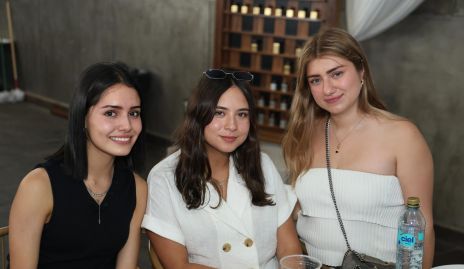  María José, María Emilia e Isa.