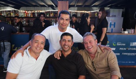  Israel Hernández, Edgar Hernández, Miguel Herrera y Juan Benavente.