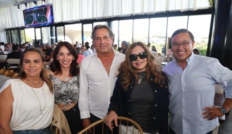  Lidia Cantú, Bety Castro, Federico Díez Gutiérrez, Angi Velázquez y Gustavo Ortiz.