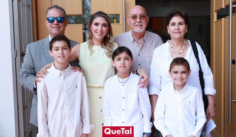  Lalo y Sebastián García, Fernanda Valdes, Fernando García, Fernando Valdes, Gabriela Borbolla y Rodrigo García.