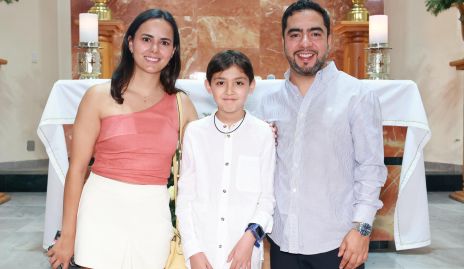  Cecilia Dávila, Fernando y Diego García.