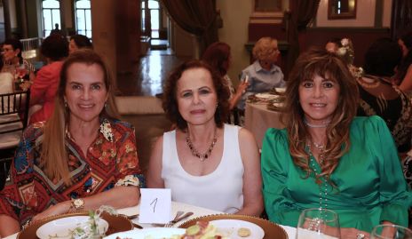 Patricia del Bosque, Nena Dávila y Florencia Soberanis.