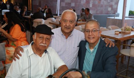  Alejandro Gámez, Miguel Ángel Gámez y Miguel Ángel Barberena.