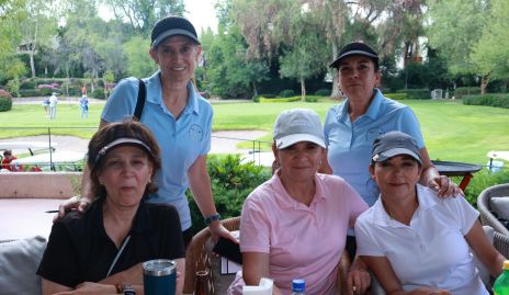  Mary González ,  Griselda Reynoso, Miriam Bravo, Roció Dávila y Doris Mosqueda.