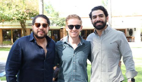  Jorge Rocha, Juan Carlos Martínez y Alfredo Esper.