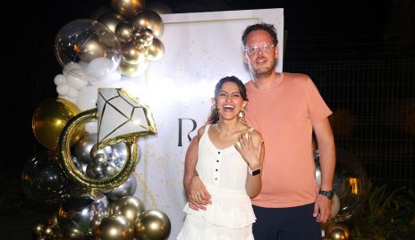  Ruth Martínez y Rodrigo Ruiz se comprometieron en matrimonio.