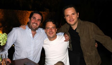  Alfonso Galán, Miguel Ruiz y Tito Herrera.