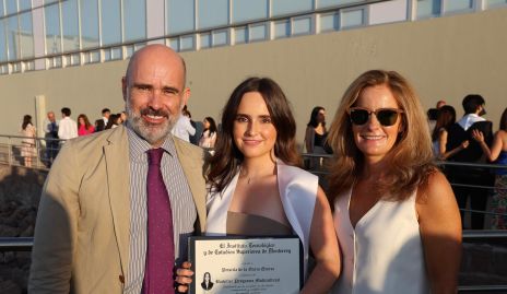  Polo de la Garza, Priscila de la Garza y Lorena Quiroz.