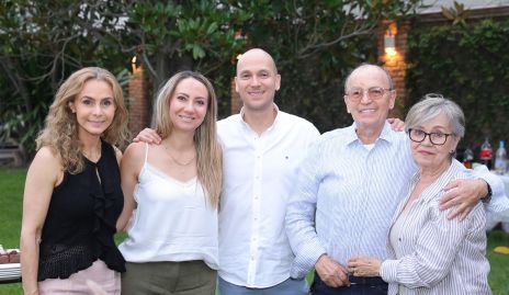  Olga Alessi, Edith Leiva, Rubén Cuevas, Rubén Cuevas y Ruth Zacarías.