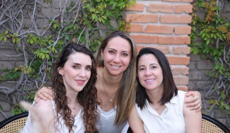  Sara Martínez, Edith Leiva y Nayelli Sánchez.
