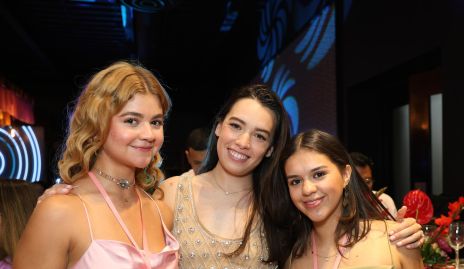  Miranda Martell, Ana Paula Martínez y Ana Pau de la Garza.