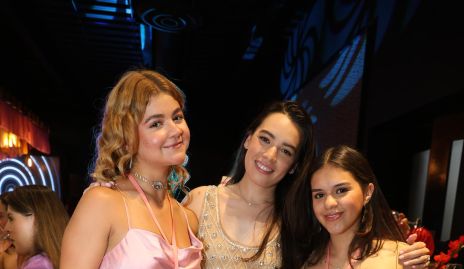  Miranda Martell, Ana Paula Martínez y Ana Pau de la Garza.