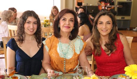  Miriam Mahbub, Rosa Elena Velasco y Alejandra Dip.