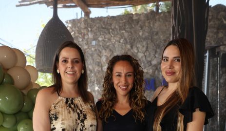 Adriana González, María José Ortega y Samira Dahda.
