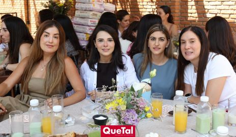  Silvana Zendejas, Miriam Ortiz, Paty Gómez y María Domínguez.