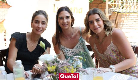  Lorena Andrés, Marina Jourdain y Daniela Muriel.