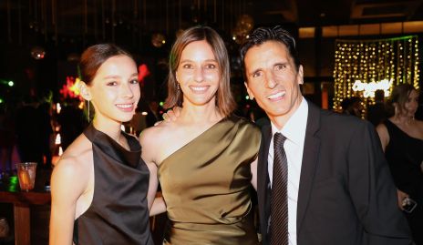  María Paula Salazar, Mónica Goldaracena y Pablo Salazar.
