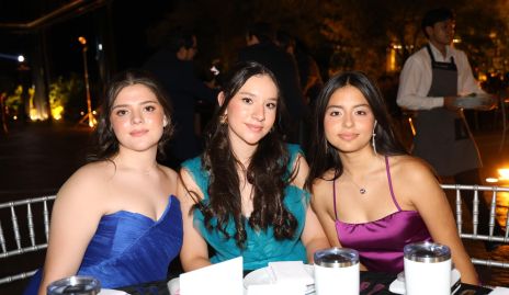  Ana Pau García, Valentina Tello y Majo Humara.