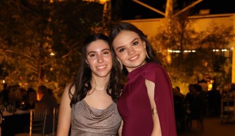  Inés Fernández y Camila Bermeo.