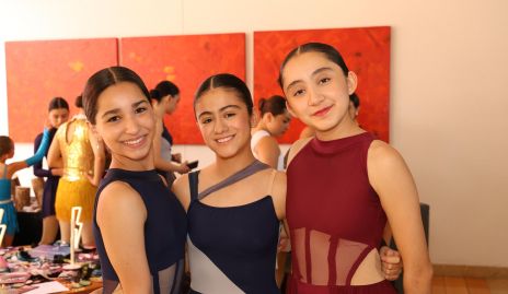  Dany Martinez, Alejandra Valencia y Zoe Roman.