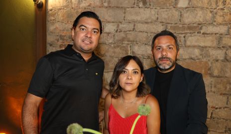  Jorge Ortiz, Ere Levorreta y Christian Luna.