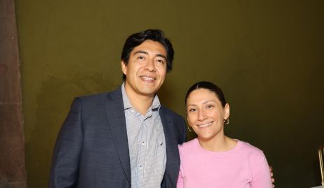  Marcos Villagómez y Ana Laura López.