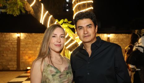  Marlene Levenez y Alberto Díaz de León.