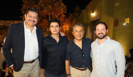  Arturo Segoviano, Alberto Díaz de León, Alberto Díaz de León y José Manuel.