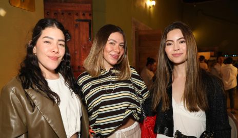  Mónica Hernández, Claudia y María José Segoviano.