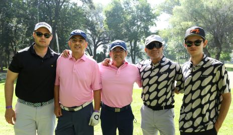  Juan Puente, Isaac Pérez, Raymundo Hernández, Javier Hernández y Noa Hernández.