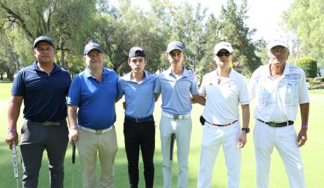  Arturo Bañuelos, Enrique Martin, Patricio Leos,Arturo González, Angel Chung y Pablo Martínez.