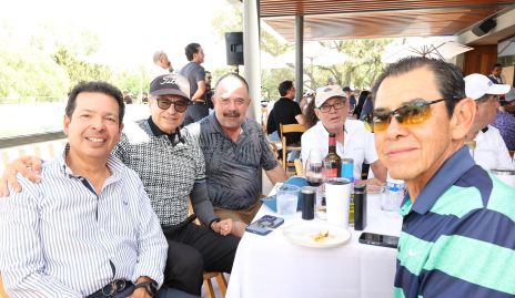  Héctor Hernández, Alejandro González, Luis Eugenio Rejón, Gustavo Patiño y Emilio.