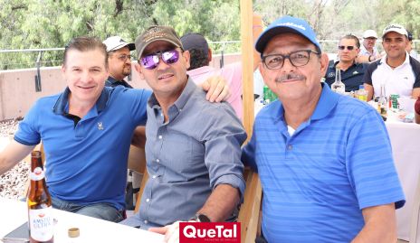  Héctor Villalobos, Alejandro Villalobos y Alfredo Casoubón.