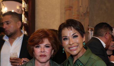  Leticia Serment y Margarita Mendiola.