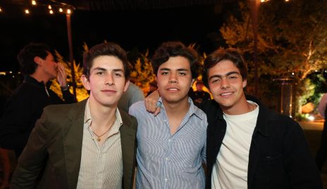  Diego Payán, Juan Manuel Gómez y Manuel Díaz Infante.