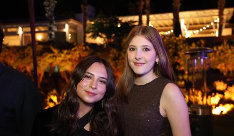  Mare Cordero y Miranda Gutiérrez.