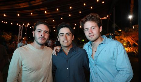  Diego Buendía, Gerardo Gómez y Nicolás Cue.