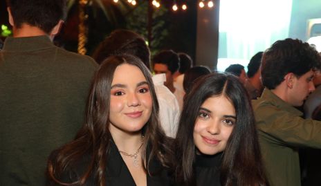  Sofía Anguiano y Camila Monsiváis.